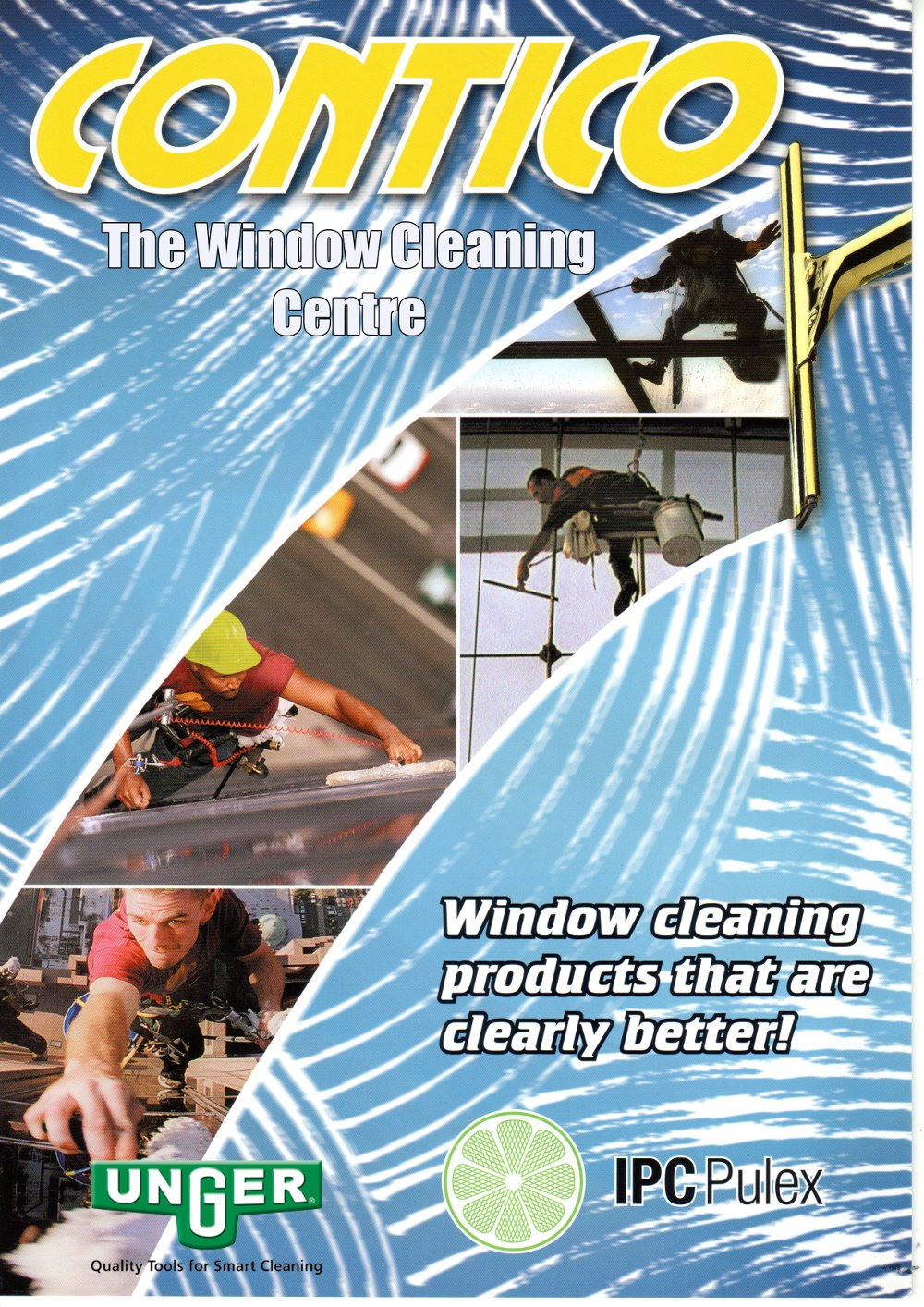 Professional Scraping Applicator Home Window Squeegee Cleaning